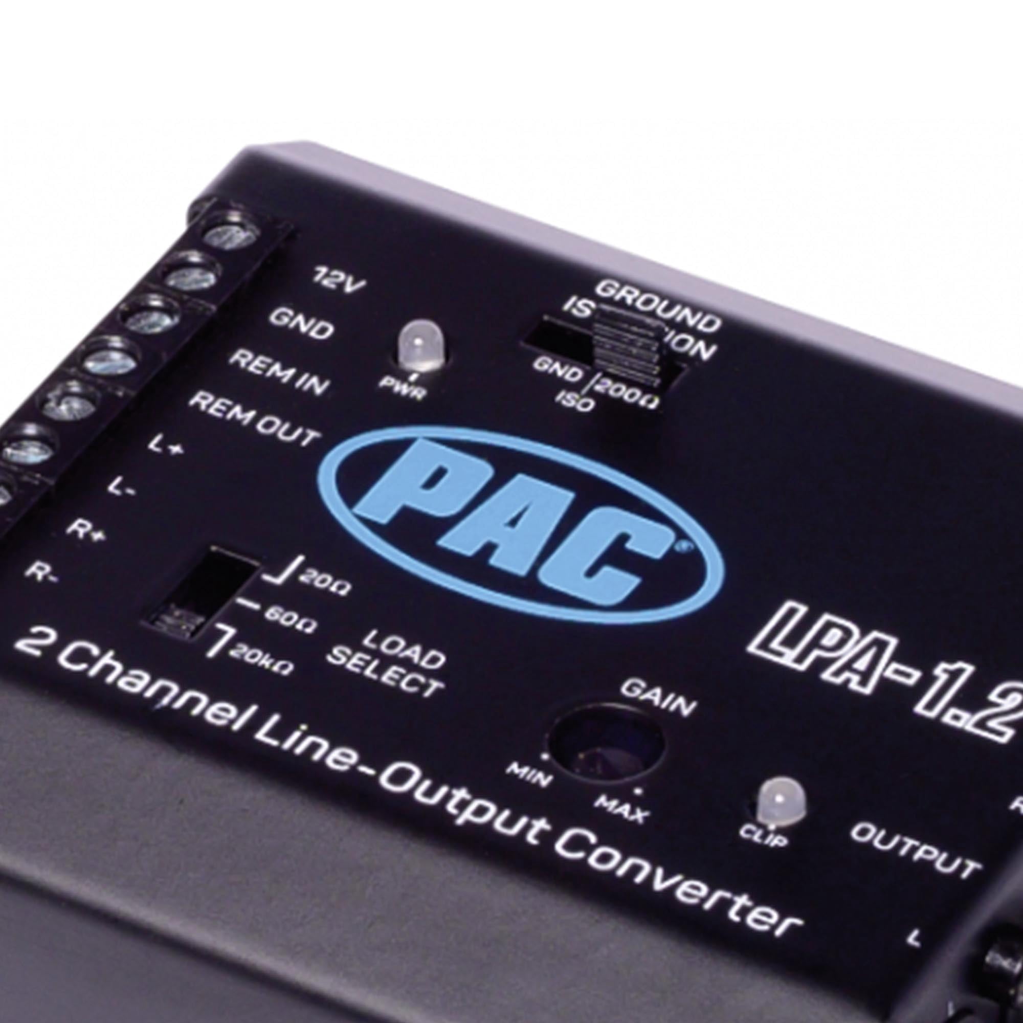 PAC LPA-1.2 2 Channel Active Line Output Converter With Auto Turn-on
