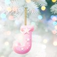 thumbnail image 4 of Colgante de árbol de Navidad acrílico 2D | Adorno para mochila y coche | Accesorio de decoración navideña para el hogar, la oficina o el vehículo | Set de regalo de decoración festiva (1 unidad), 4 of 6