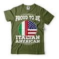 thumbnail image 4 of Proud To Be Italian American Shirt Italy America Patriotic Shirt Italian Gifts Italian Shirts, 4 of 6