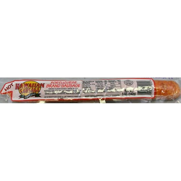 Hawaii Brand Sausage Hawn Hot Sausage, 12 Oz. - Walmart ...