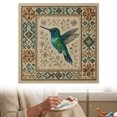 thumbnail image 4 of Kit Punto Cruz Cardenal Con Patrón Floral Colibrí Pers (B), 4 of 9
