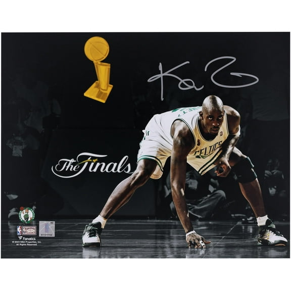 Kevin Garnett Boston Celtics Autographed 11" x 14" Spotlight Photograph - Fanatics Authentic Certified