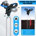 thumbnail image 4 of Complete Fishing Rod and Reel Combo Kit with Tackle Box, Lures, Tools & Bank Holder for Men, 4 of 8