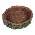 thumbnail image 3 of Comedero de resina para reptiles pequeños, fácil de limpiar, compacto, único, multiusos, bandeja de agua para tortugas y escorpiones., 3 of 8