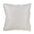 thumbnail image 2 of Glam Faux Fur Decorative Throw Pillow with Down Filled Insert 18 x 18 Inch Ivory, 2 of 3