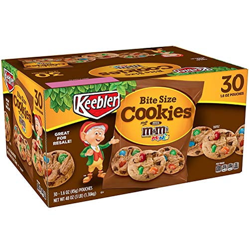 Keebler M&M Cookies (1.6oz., 30 ct.) - Walmart.com - Walmart.com