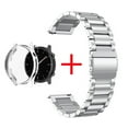 thumbnail image 1 of Case+Strap For Amazfit GTR 2 2e Stainsteel Steel Strap Screen Protector Case For Amazfit GTR 3 3 Pro Cover Replacement Correa Silver-Silver1 Amazfit GTR 2e, 1 of 6