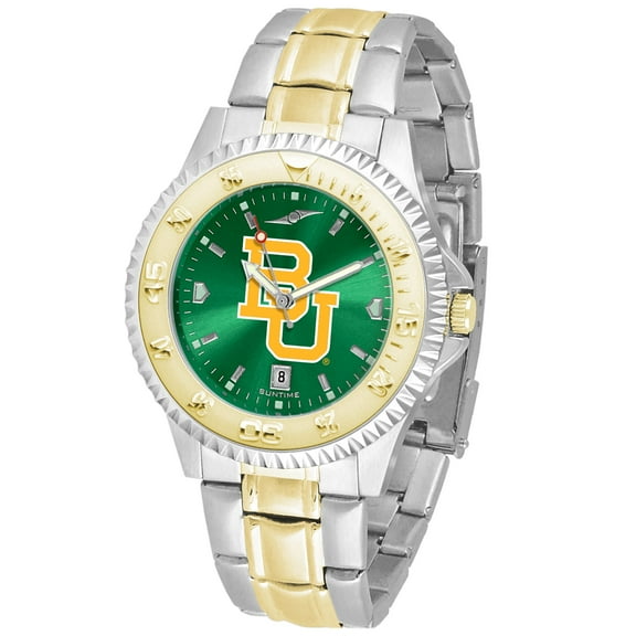 Green Baylor Bears Competitor Two-Tone AnoChrome Watch