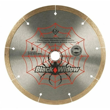 

7 in. Black Widow Saw Blade