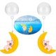 thumbnail image 2 of 2 unidades de decoraciones flotantes para acuario, accesorios para acuario, juguetes para peces, decoraciones para peceras pequeñas de dibujos animados, 2 of 5