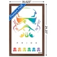 thumbnail image 3 of Star Wars: Saga - Stormtrooper Pride Wall Poster, 14.725" x 22.375" Framed, 3 of 6