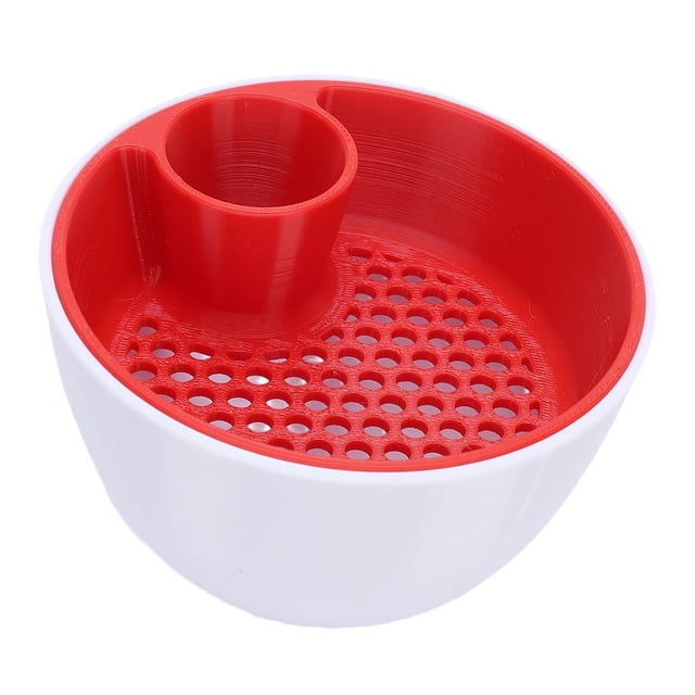 Tazón De Pistacho De Cámara Dual Con Recipiente De Concha, Organizador De Bocadillos Impreso En 3D 2 En 1 Para Un Servicio De Basura Incorporado, Para Cerezas, Palomitas De
