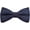 Blue, variant on 2pcs Classic Pre-Tied Bow Tie Formal Solid Tuxedo Adjustable Adults & Children Bowtie Wedding Party Fancy Plain Necktie（Orange）