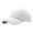 White, variant on UDIYO Sunscreen Extended Brim Adjustable Bucket Baseball Cap Distressed Ripped Hole Unisex Snapback Hat Fashion Accessories