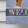 thumbnail image 4 of Carolines Treasures CK3710CHF Bernedoodle Welcome Flag Canvas House Size, 4 of 4