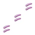 thumbnail image 3 of Ounissouiy Lote de 2 fundas elegantes y fáciles de instalar para sillas de oficina, impermeables y respetuosas con la piel, color lavanda Type1 NO1, 3 of 6