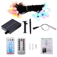 thumbnail image 3 of Cadena De Luces Bola Blanca Mate Usb / Energía Solar Ip65 Lámpara A Prueba De Agua Cadena Decoración Iluminación Cadenas De Bombillas Para Home Party Garden 11M / 36.1Ft 60 Led Scienceny HA015714-00, 3 of 7