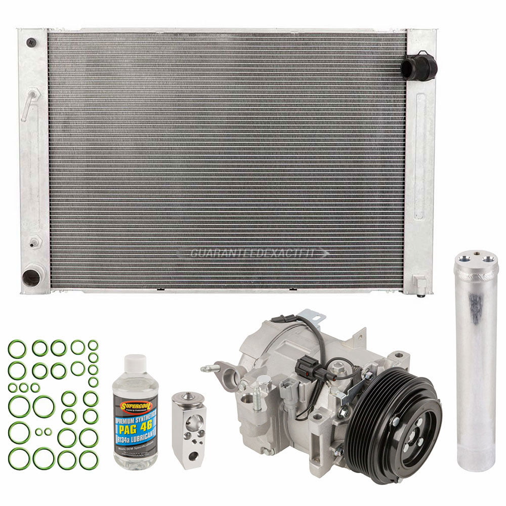 AC Condenser A/C Air Conditioning with Receiver Drier for 03-07 Infiniti G35 New