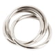 thumbnail image 1 of Three Napkin Rings (4 Pack), Silver, 1 of 2
