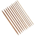 thumbnail image 1 of Kit De Agujas De Tejido De Bambú, Ergonómico Exquisito Conjunto De Agujas De Doble Punto Suave Apto Para Tejido De Bricolaje Amante De Bricolaje O Uso Profesional, 1 of 7