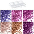 thumbnail image 1 of Unique Bargains 33g Éclats de Verre Écrasé 6 Couleurs 1-3mm, Série de Couleurs Roses, 1 of 5