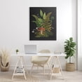 thumbnail image 2 of Ferns Sprouting Woodland Mushroom Plants Botanical & Floral Graphic Art Gallery Wrapped Canvas Print Wall Art, 2 of 7