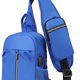 thumbnail image 2 of Bolsa Oxford Men Chest Bag Antirrobo Crossbody Bag Multifunción para el trabajo (Azul) Ehuebsd Para Estrenar, 2 of 7