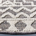 thumbnail image 2 of SAFAVIEH Global Maria Southwestern Indoor/Outdoor Area Rug, Grey/Ivory, 6'7" x 6'7" Round, 2 of 5