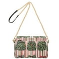 thumbnail image 2 of FORMRS Women Crossbody Purse with Chain Strap Vegan Leather Shoulder Handbag, Stripes Trees, 2 of 7