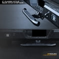 thumbnail image 5 of Stehlen 733469495314 Universal 3' Black Trailer Tow Mount Rear Hitch Step Bar Bumper Guard For 2" x 2" Towing Receiver Tube, 5 of 5