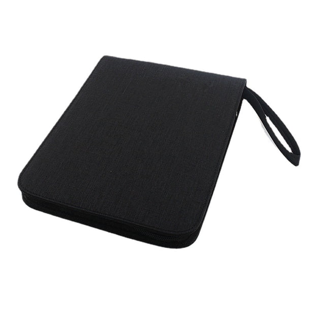 Bolsa de almacenamiento para bolígrafos, 10/24/48 cuadrículas, sencilla, impermeable, a prueba de polvo, caja para bolígrafos, lona de almacenamiento múltiple, multifuncional