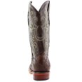 thumbnail image 3 of Western Boots Mens Cowboy Ostrich Patchwork Kango 11693-07, 3 of 7