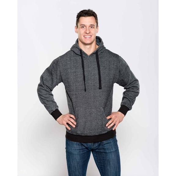 Milltex Unisex Casual Hoodie with Pockets, Soft Fleece Cotton Pullover | Sweatshirt for Men and Women 767 Blank