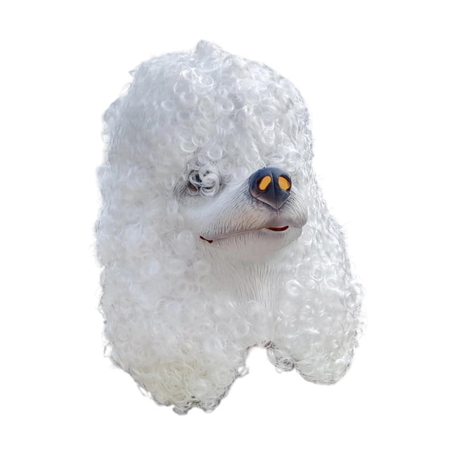 Máscara de cabeza de perro, cómoda y versátil para hombres y mujeres, ideal para actuaciones en el escenario. Estilo B