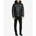 thumbnail image 2 of GUESS Mens Hooded Quilted Puffer Jacket, Black, XX-Large, 2 of 4