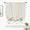 Light Linen, variant on DriftAway Blackout Linen Textured Solid Basic Room Darkening Tie Up Curtain Adjustable Balloon Rod Pocket 47"L x 25"W Ivory
