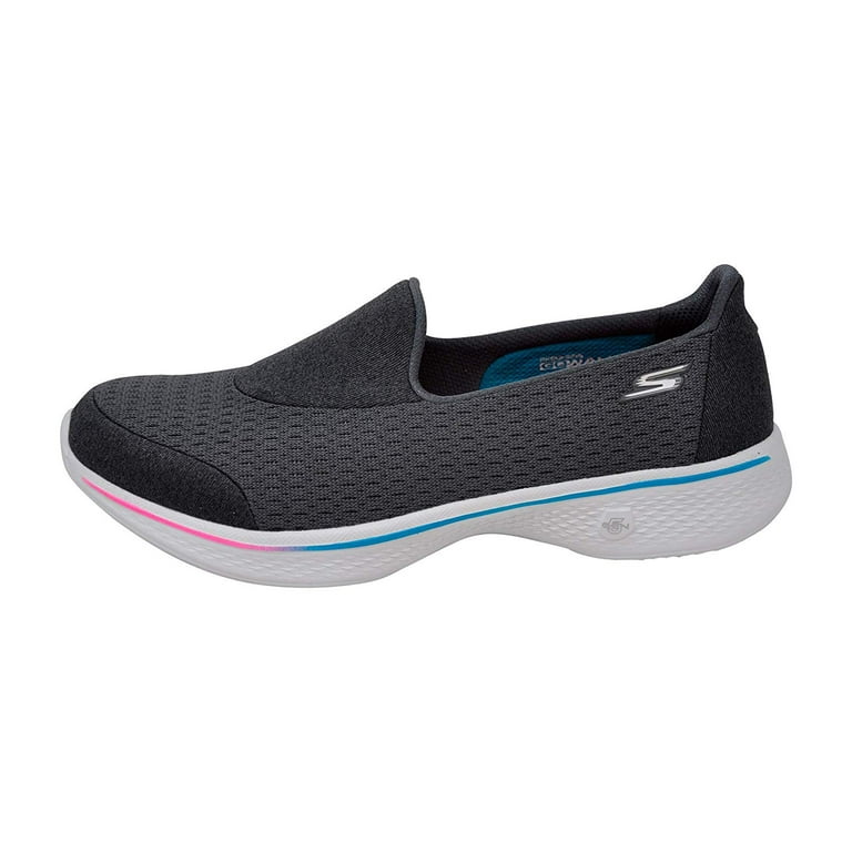 Skechers gowalk 4 pursuit women's slip on walking clearance shoes