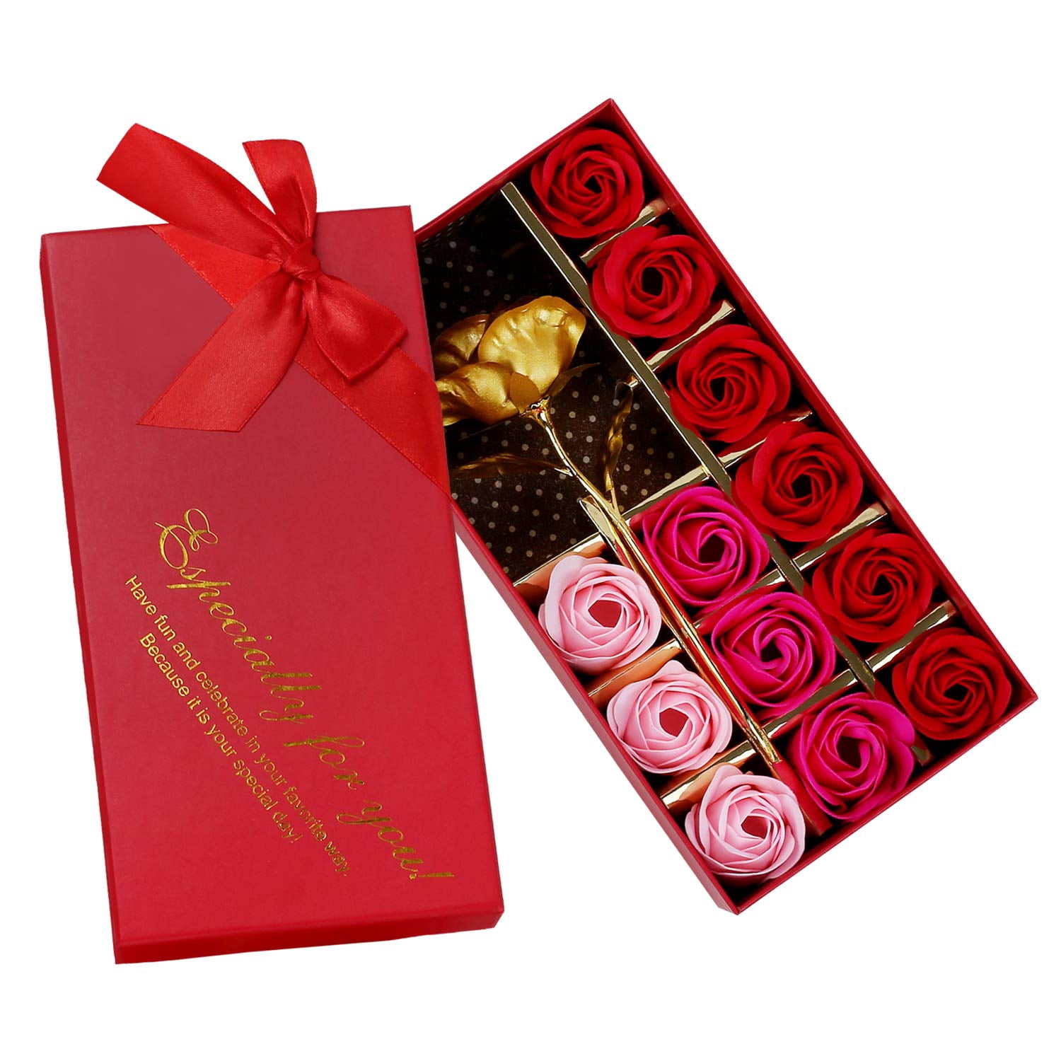 Rotumaty Floral Scented Bath Soap Rose Flower Petals, Plant Essential Oil  Rose Soap Set, Best Gifts For Her Women Girls Mom Lover Birthday Valentine  Christmas (12 Pcs/Red) - Walmart.com