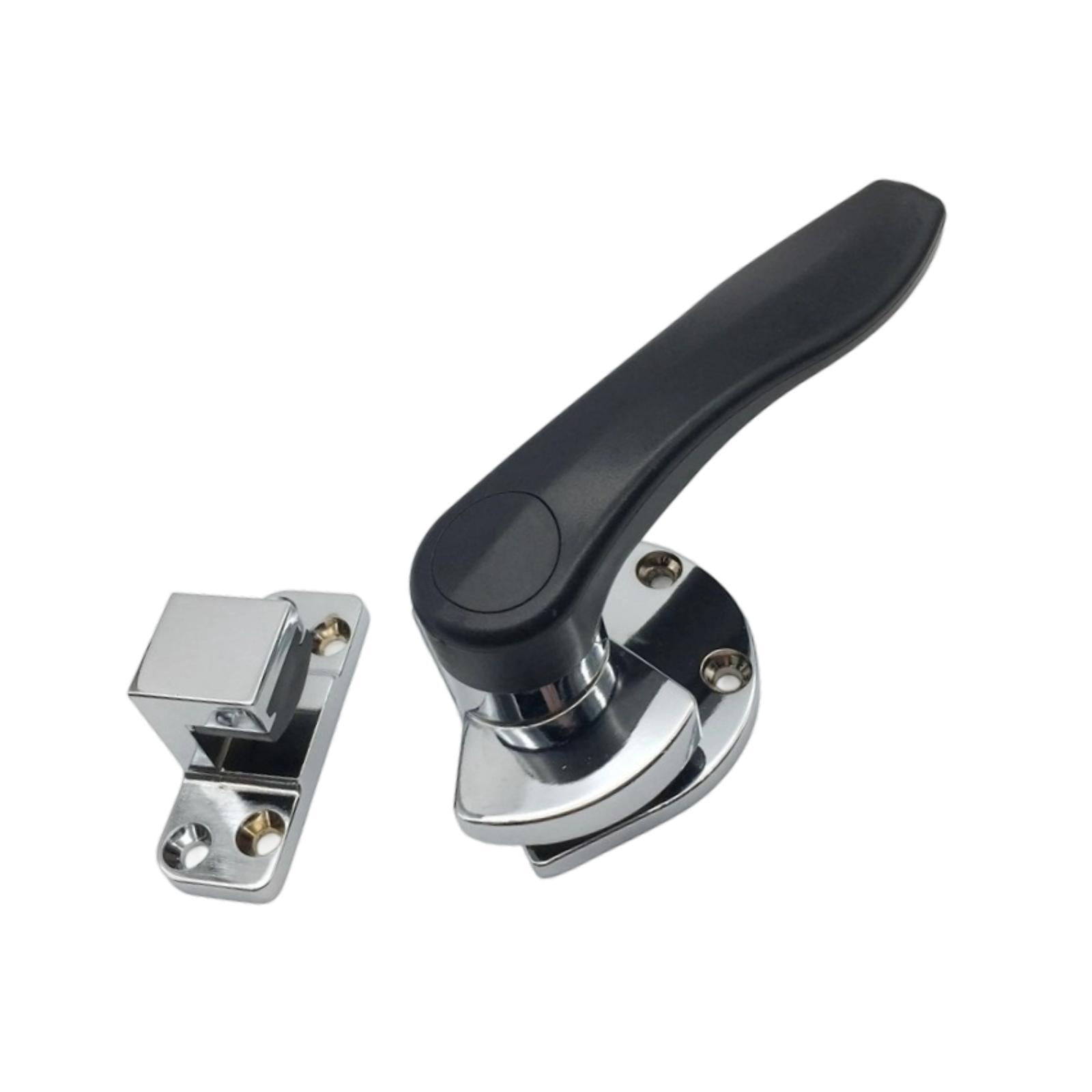 CarpNettore Cabinet Door Handle Lock for Steamer Units with Hinges for Freezing Applications Zinc Alloy For Right