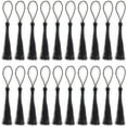 thumbnail image 1 of Mini Silky Handmade Soft Flossy Bookmark Tassels with Cord Loop for Keychain Earring Jewelry Making, Souvenir, Graduation, Clothing Sewing, Gift Tag DIY Craft Projects, 20PCS (Light Gold), 1 of 11