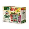 Brothers All Natural Freeze Dried Fruit Crisps, Variety Pack, 12 Single Serve Bags, Fuji Apple, Strawberry, Banana Strawberry, Made with 100% Fruit, Gluten Free, Soy Free, Vegan, Healthy Snack