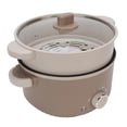 thumbnail image 1 of Pot Caliente Eléctrica De 3L, Recubrimiento Sin Palo, Cocción De Doble Capa, Panel De Control Táctil Para Cenas En El Hogar, Abdominales Y Aleación De Aluminio, 1 of 7
