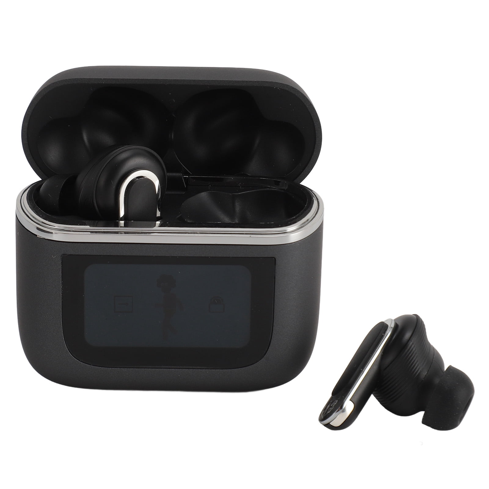 Translator Earbuds, Language Translator Earbuds Multiple Language Translating LED Display Screen  for Shopping