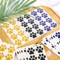 thumbnail image 4 of Purpurina Temporal Tattoos PEUTIER con forma de pata de perro, 240 unidades x 30 hojas, 4 of 7
