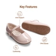 thumbnail image 3 of DREAM PAIRS Girls' Mary Jane Flats with Arch Support Comfortable Dress Shoes for Toddler Little & Big Kids, 3 of 7