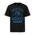 thumbnail image 2 of Unisex Sportiqe  Black Minnesota Timberwolves  Duke Premium T-Shirt, 2 of 3
