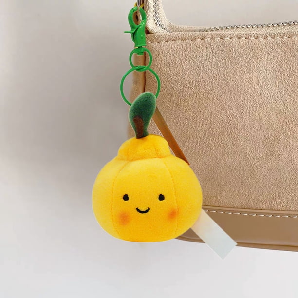 Plush Keychain Lovely Oranges Banana Peach Carrot Plush Toy