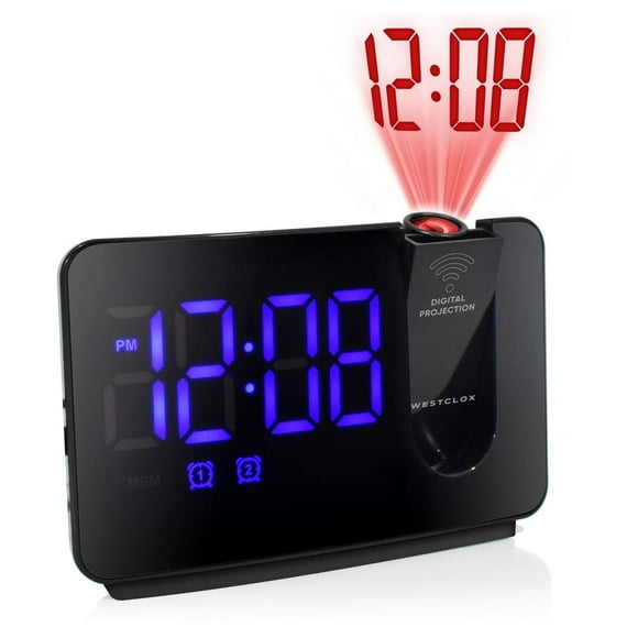 SXE Projection Clock Radio, Proj. FM clock radio