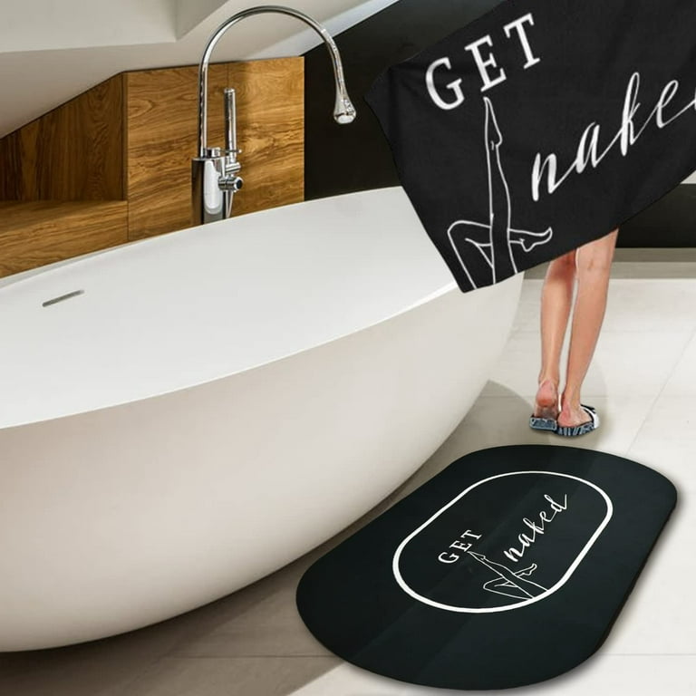 Innovative Non-Slip Bath Mat Diatomaceous Earth Bathroom Shower Rugs All  Size