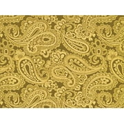 Pack of 1, Gold Foil Emb #434 24" x 417' Half Ream Gift Wrap (Foil) for Holiday, Party, Kids' Birthday, Wedding & Special Occasion Packaging